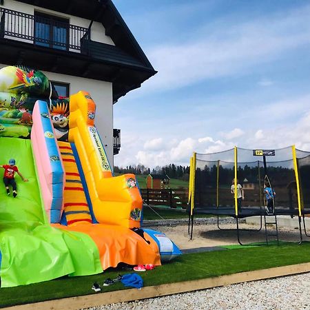 Aparthotel Rabian-Ski Zewnetrzny Basen Oraz Jacuzzi Z Podgrzewana Woda Sala Zabaw I Dmuchaniec Białka Esterno foto