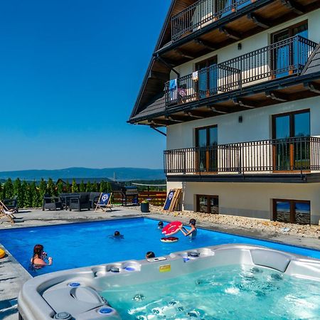Aparthotel Rabian-Ski Zewnetrzny Basen Oraz Jacuzzi Z Podgrzewana Woda Sala Zabaw I Dmuchaniec Białka Esterno foto
